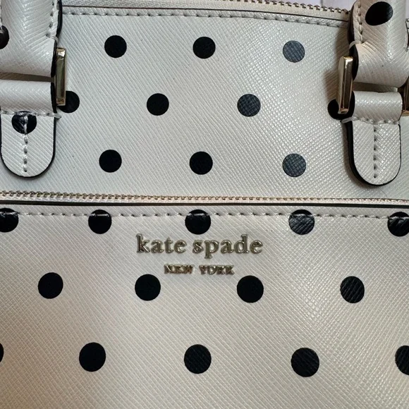 Kate Spade Louise Cabana Dot Medium Satchel - Picture 3 of 6